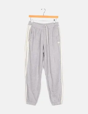 Adidas Jogger deportivo jaspeado gris