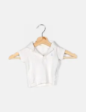 Benetton Polo blanco básico