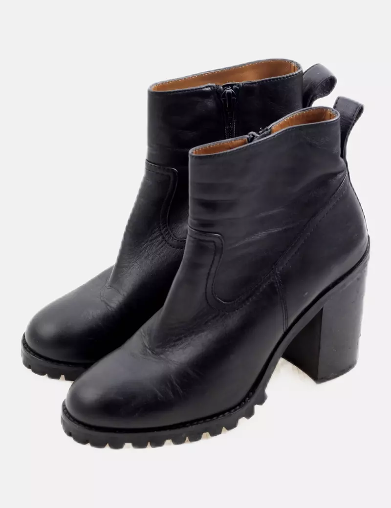 Bimba&Lola Botín negro básico