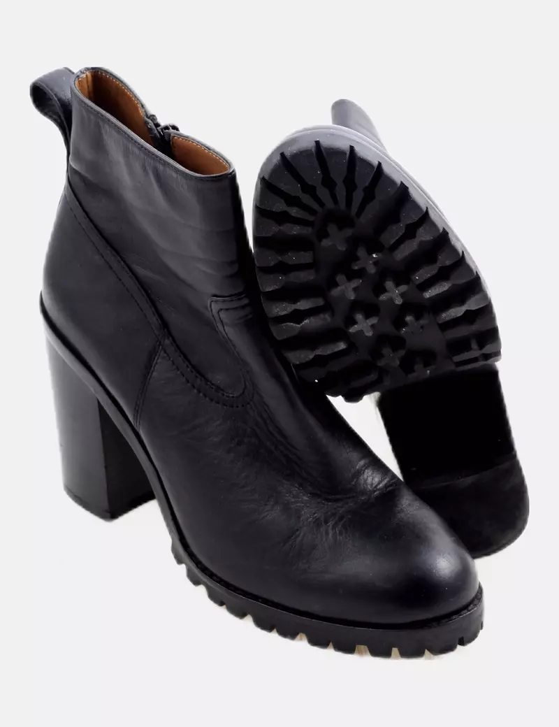 Bimba&Lola Botín negro básico