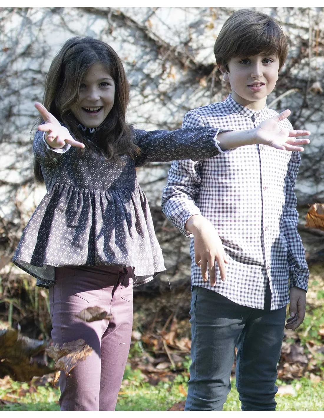 Camisa Niña Eve Children Colección Lavander