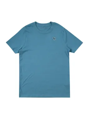 Camiseta Abercrombie & Fitch en Azul Real, Azul Cian