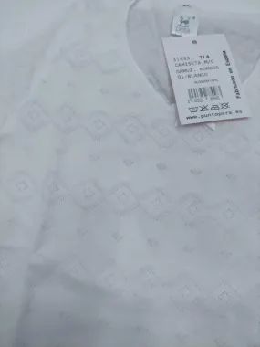 Camiseta niña m/c rombos Pera