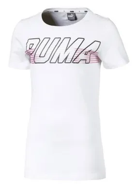 camiseta puma blanco niña