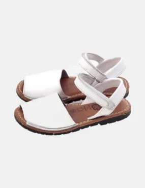 Crecendo Sandalia blanca tira