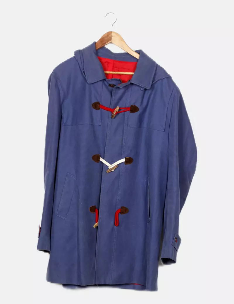 El Ganso Trenca azul casual