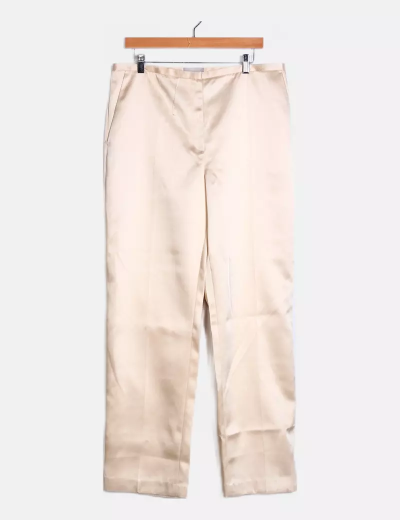H&M Pantalón beige casual