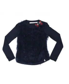 Jersey Niña L:U L:U Marino Pelo