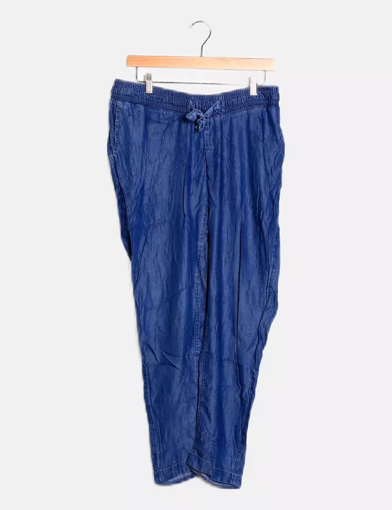 Kiabi Pantalón azul fluido
