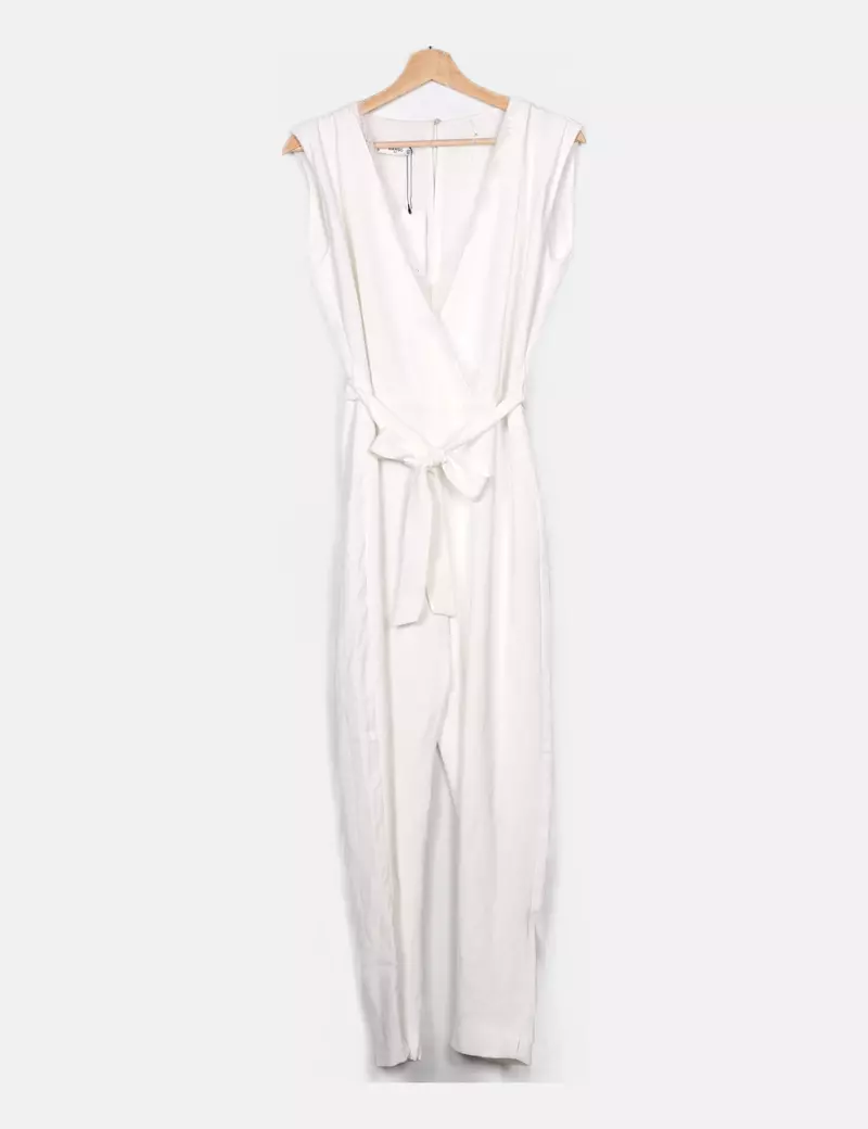 Mango Mono fluido blanco