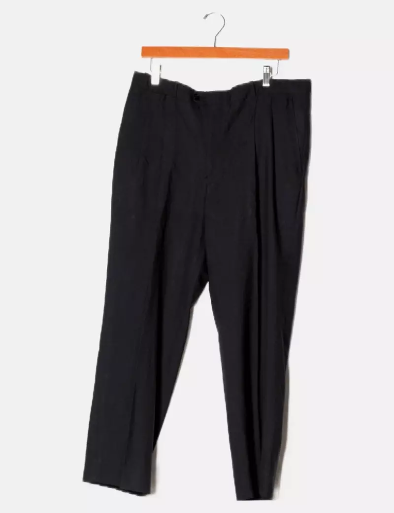 NoName Pantalón negro recto