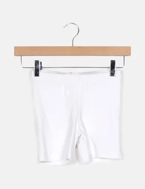 ONLY Legging ciclista blanco