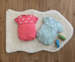 Unisex romper in two colors by Don Algodón