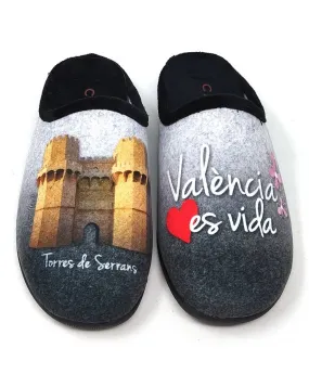 ZAPATILLA CASA MUJER VALENCIA CARLA 5514