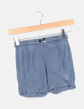 Zara Bermudas sport azul