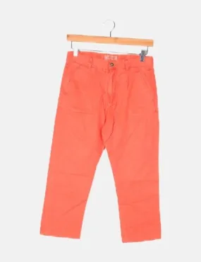 Zara Pantalón chino coral